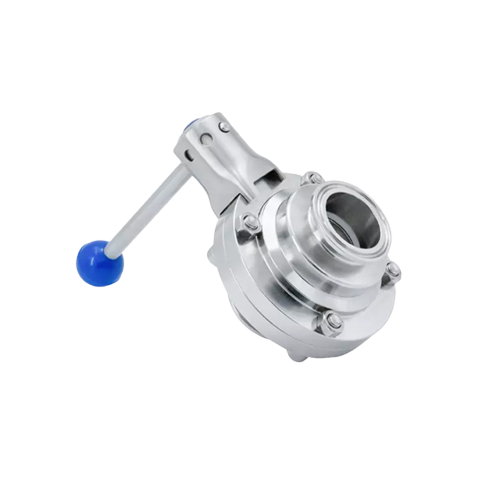 Wholesale Sanitary Clamped Connection Butterfly Valves Supplier