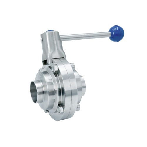 OEM Sanitary Grade Welded Butterfly Valve Factory Wholesale