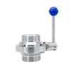 OEM Sanitary Male Thread Butterfly Valve Supplier
