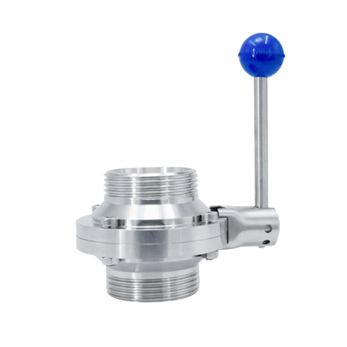 OEM Sanitary Male Thread Butterfly Valve Supplier