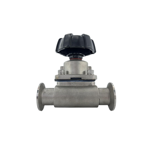  Stainless Steel Tri Clamp Manual 3 Way T Type Diaphragm Valve Wholesale