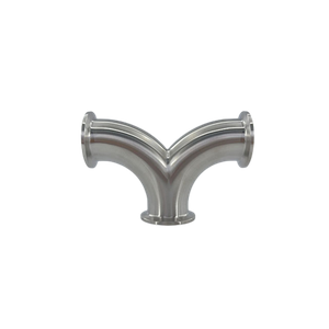Sanitary 90° Clamp Double Elbow Manufacturer