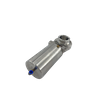 Sanitary Stainless Steel Pneumatic Butterfly Clamp Type Valves with Actuator Manufacturer