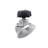 Sanitary 304 Stainless Steel Manual Bottom Diaphragm Valve Manufacturer