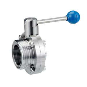 Sanitary Manual Thread Ends Butterfly Valves Manufacturer