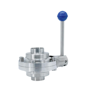OEM Sanitary Grade Welded Butterfly Valve Factory Wholesale