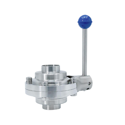 OEM Sanitary Grade Welded Butterfly Valve Factory Wholesale