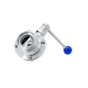 OEM Sanitary Male Thread Butterfly Valve Supplier