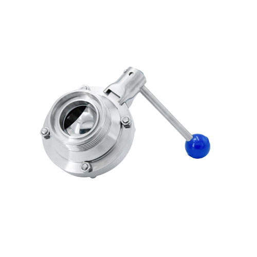 OEM Sanitary Male Thread Butterfly Valve Supplier