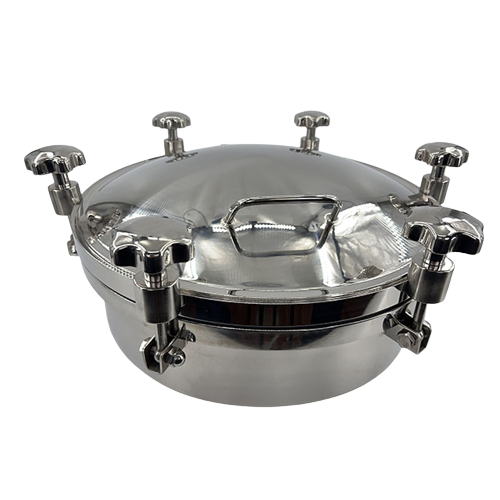 Sanitary Stainless Steel Circular Manhole Cover with Pressure Trader