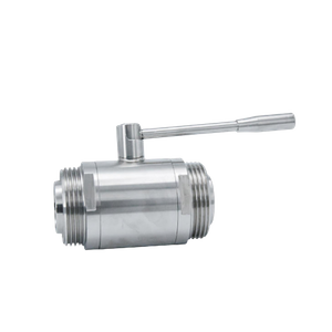 Sanitary Male Thread Straight-through Ball Valve Factory Produce 