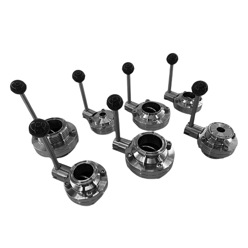OEM Three Piece Sanitary Weld Butterfly Valve Manufacturer