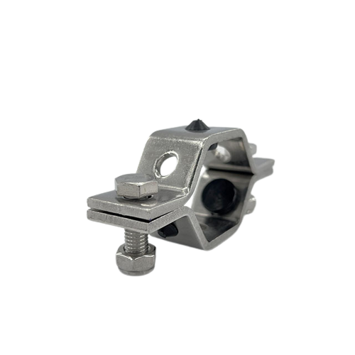 Sanitary Stainless Steel Pipe Holder With Plastic Plate Factory Produce 