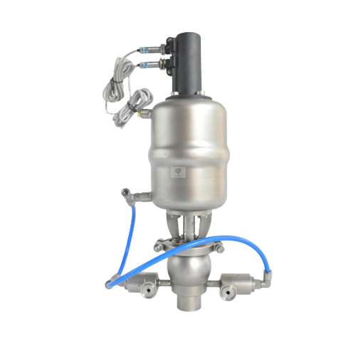 Double Seal Mix-proof Mixproof Valve with Pneumatic Outside Cleaning Vendor 