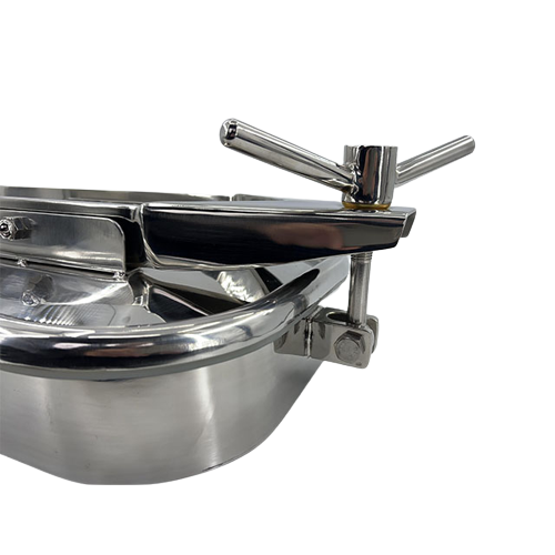 Sanitary Square Manhole Cover Without Pressure for Tank Supplier