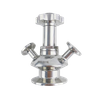 Sanitary Stainless Steel Clamped Aseptic Sampling Valves Factory Produce
