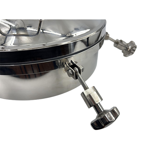 Sanitary Stainless Steel Circular Manhole Cover with Pressure Trader