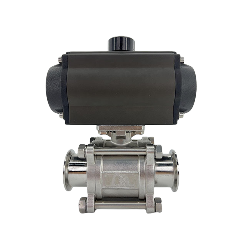 OEM Stainless Steel Pneumatic Actuated 3 Piece Ball Valve Supplier