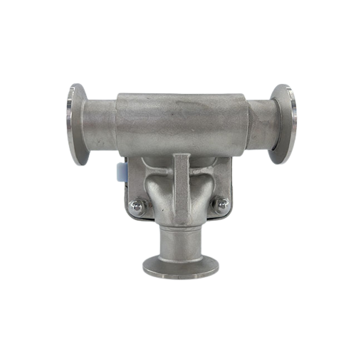  Stainless Steel Tri Clamp Manual 3 Way T Type Diaphragm Valve Wholesale