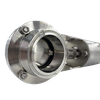 Sanitary Stainless Steel Pneumatic Butterfly Clamp Type Valves with Actuator Manufacturer