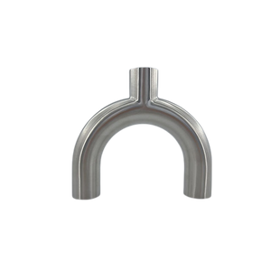 Stainless Steel Sanitary Welded End U Type Tee Manufacturer