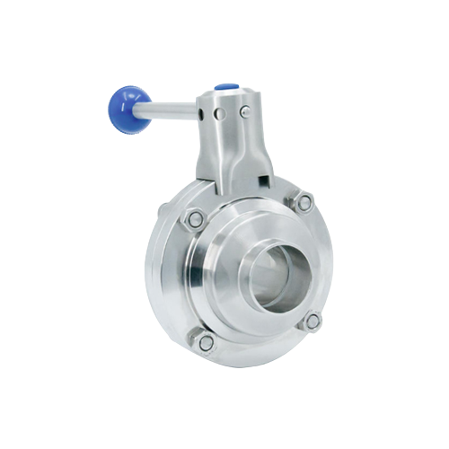OEM Sanitary Grade Welded Butterfly Valve Factory Wholesale