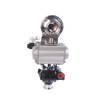 European Pneumatic Actuator Tri Clamp Butterfly Valves with Actuator Warehouse