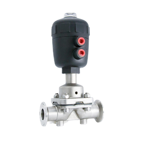 Sanitary Stainless Steel Clamp Connection Actuator Pneumatic Diaphragm Valve Supplier