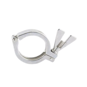 Sanitary Pipe Fitting Single Pin Clamp Ferrule Assembly Manufacturer
