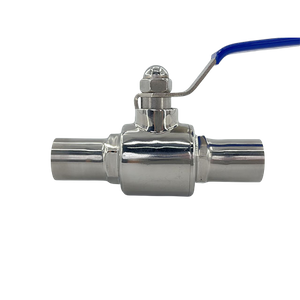 SS304/SS316 Sanitary Stainless Steel Straight-through Welding Ball Valve Quotation