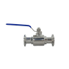 Sanitary Stainless Steel Clamped Straight-through Ball Valve Supplier