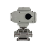 Factory Stainless Steel Electric Actuated Three Piece Ball Valve Warehouse