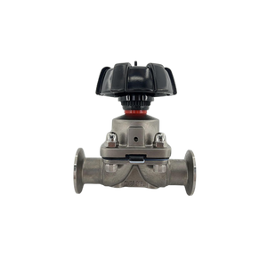 OEM Sanitary Stainless Steel Clamped Diaphragm Valve Wholesale 