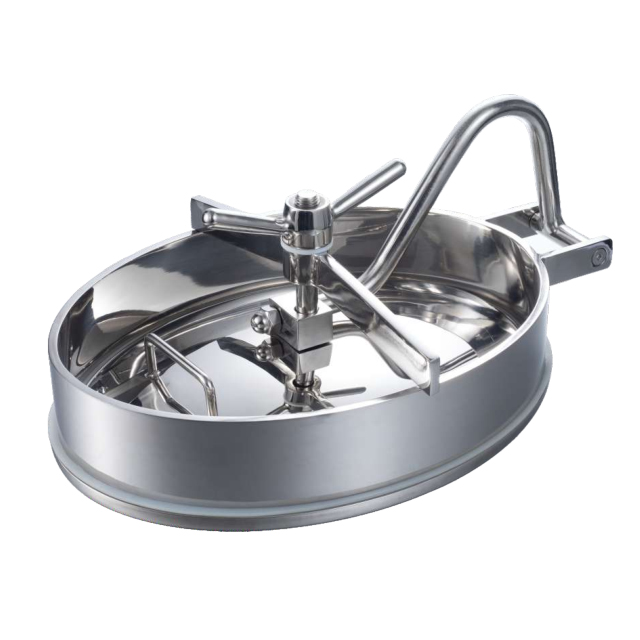 Stainless Steel Oval Manway Inox Manhole For Fermentation Wholesale