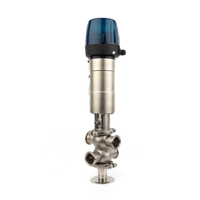 Stainless Steel Sanitary Intelligent Pneumatic Mix-Proof Valves Supplier
