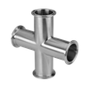 Sanitary Stainless Steel Clamped Long Cross Manufacturer
