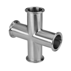 Sanitary Stainless Steel Clamped Long Cross Manufacturer