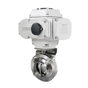 OEM Sanitary Welding Butterfly Valves with Electric Actuator Supplier