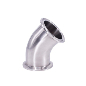 45 Degree Tri Clamp Bend Elbow Manufacturer