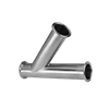 Sanitary Stainless Steel Tri Clamp Clamped Lateral Y Tee Manufacturer