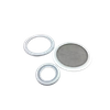 Sanitary Tri Clamps White PTFE Seal with 100 Mesh Screen Supplier