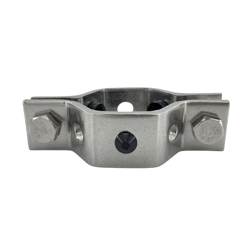 Sanitary Stainless Steel Pipe Holder With Plastic Plate Factory Produce 