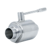 New Sanitary Stainless Steel Welded Straight-through Ball Valve Manufacturer