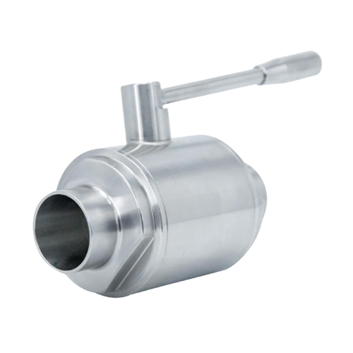 New Sanitary Stainless Steel Welded Straight-through Ball Valve Manufacturer
