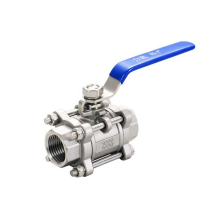  201/304/316 Stainless Steel Internal Thread 3 Pieces Ball Valve Supplier