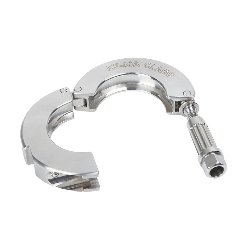 KF CNC Machined Stainless Steel or Aluminum Vacuum Heavy Duty Clamps Vacuum Accessories Wholesale