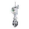 Z643WF-16C WCB Pneumatic Actuator Air Operated Flat Plate Parallel Slide Slab Gate Valve Warehouse Price List