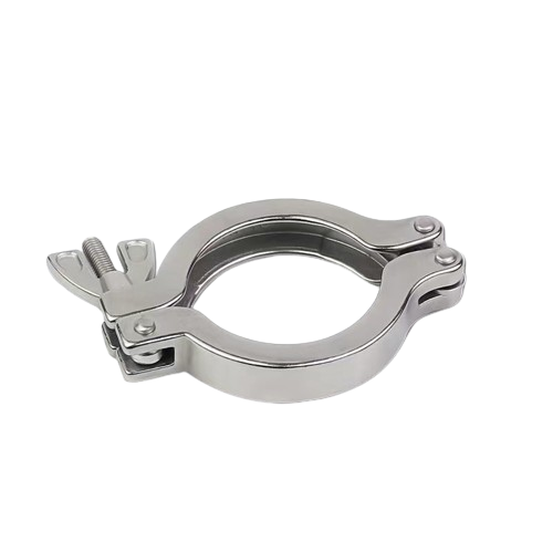 ISO KF Stainless Steel Vacuum Clamp with Fluorine Rubber Sealing Ring Supplier