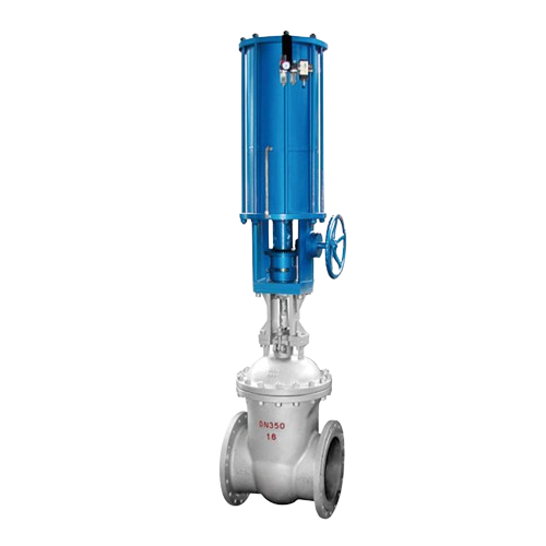 Z641H-16C Flanged Type Pneumatic Gate Valve WCB Stainless Steel Body with Actuator PTFE Flexible Graphite Manufacturers