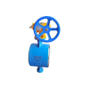 DS363H Manual Butt-welded Three-eccentric Two-way Sealing Butterfly Valve Warehouse